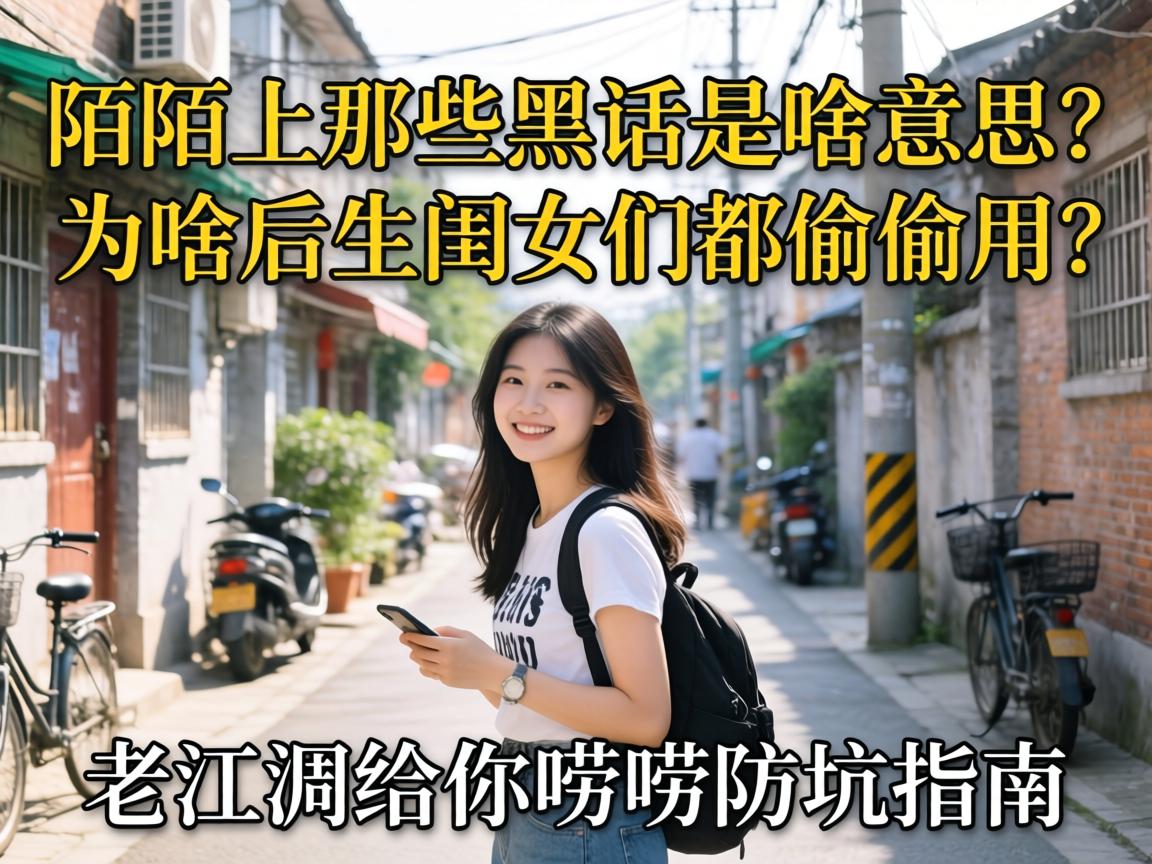 陌陌上那些黑话是啥意思?为啥后生闺女们都偷偷用?老江湖给你唠唠防坑指南