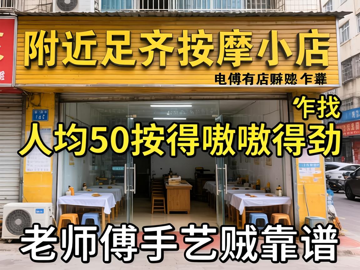 附近足疗按摩小店电话咋找?人均50按得嗷嗷得劲,老师傅手艺贼靠谱!