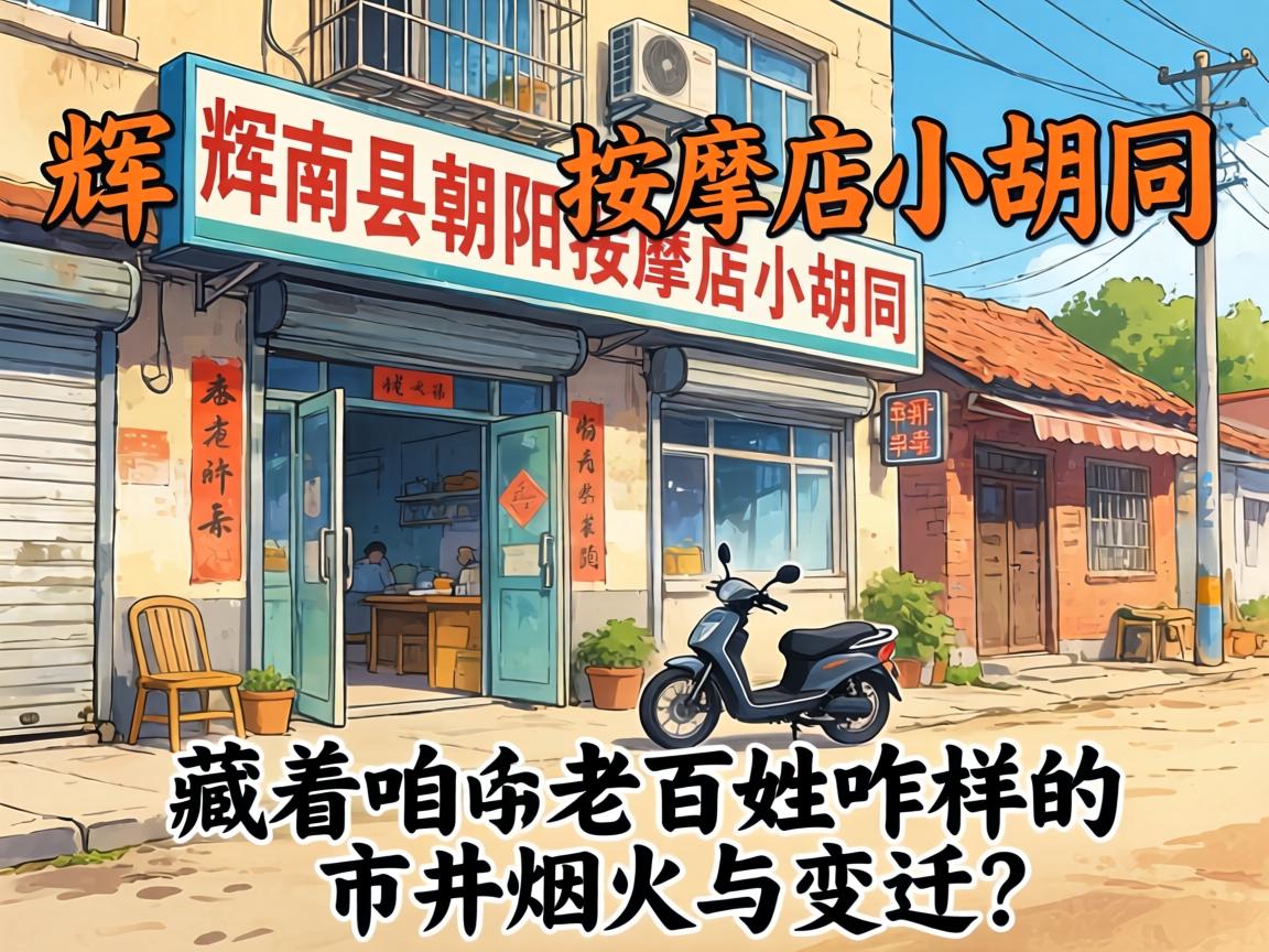 辉南县朝阳按摩店小胡同,藏着咱老百姓咋样的市井烟火与变迁?