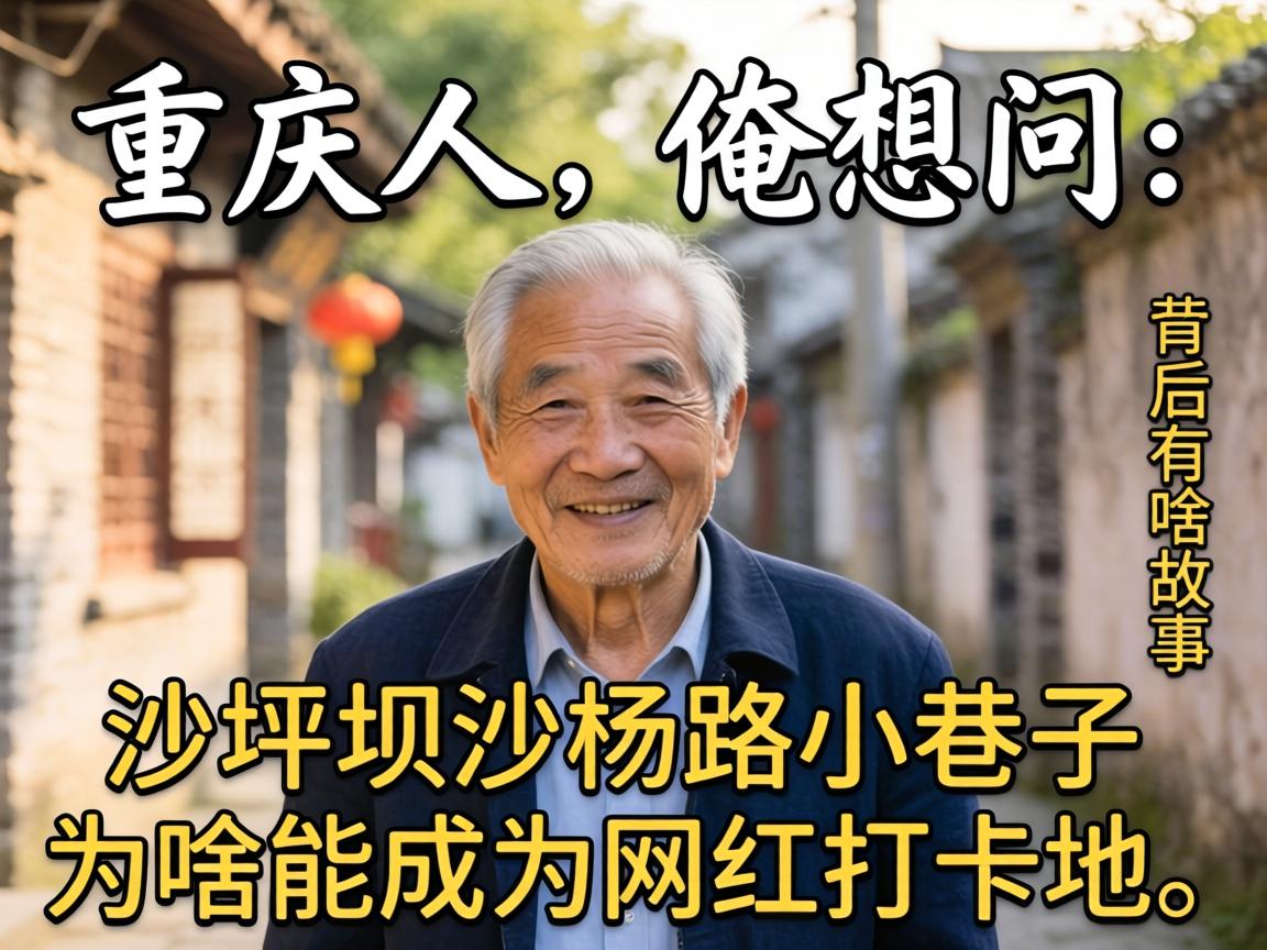 作为一个老重庆人,俺想问:沙坪坝沙杨路小巷子为啥能成为网红打卡地,背后有啥故事?