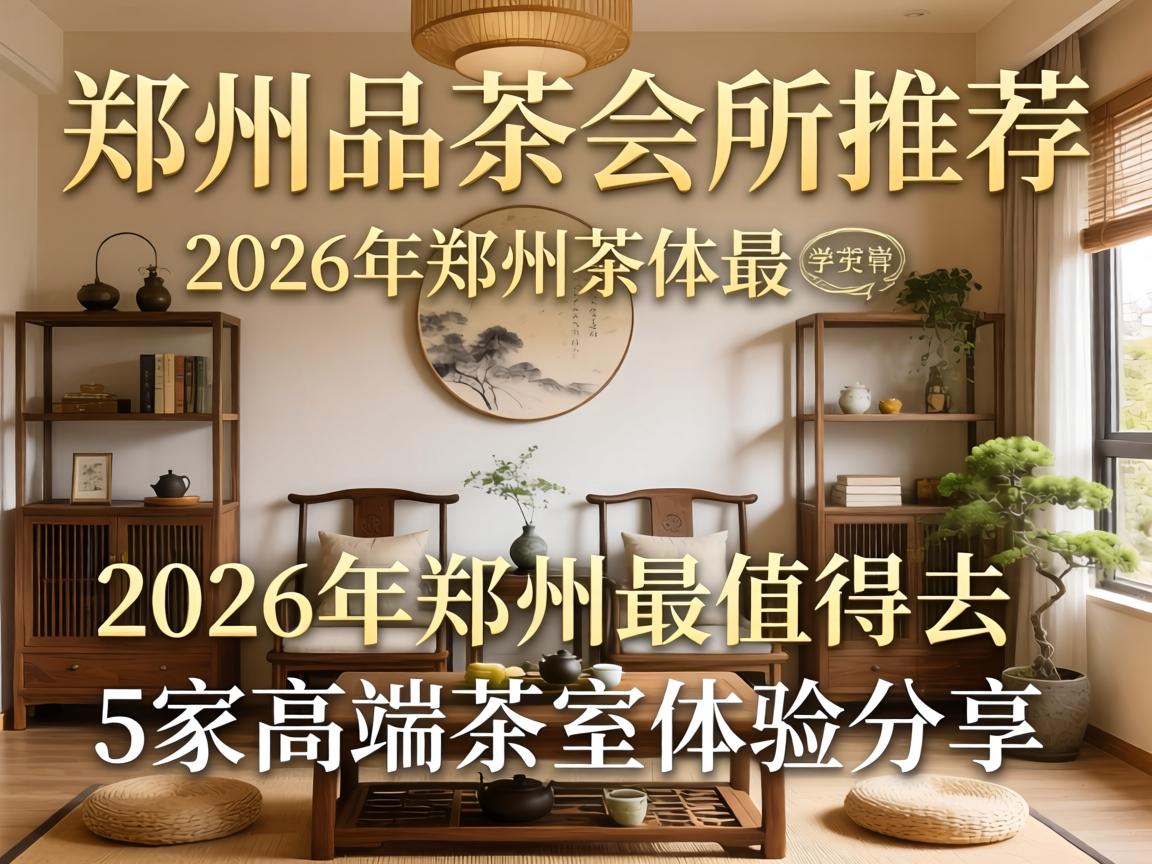 郑州品茶会所推荐:2026年郑州最值得去的5家高端茶室体验分享