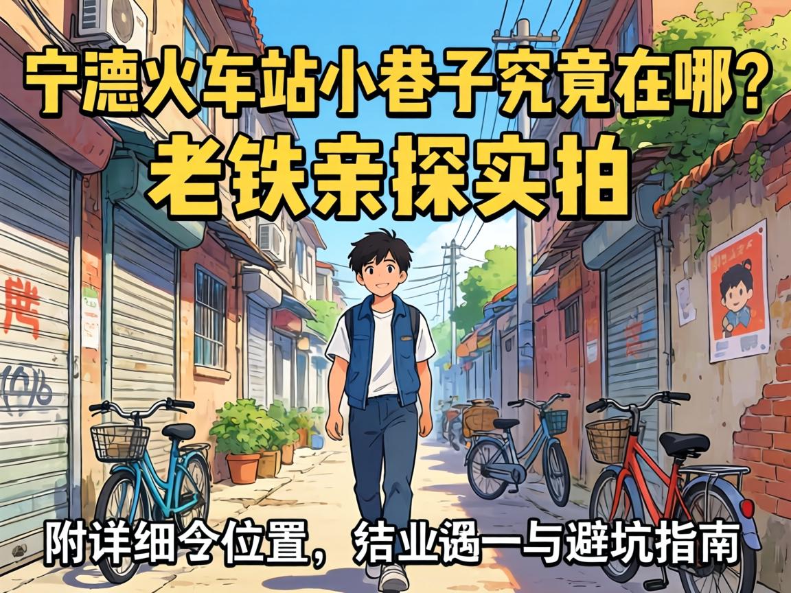 宁德火车站小巷子究竟在哪?老铁亲探实拍,附详细位置与避坑指南