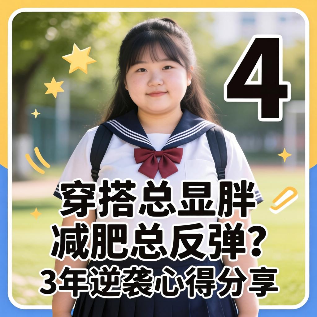 丰满的女学生4,穿搭总显胖、减肥总反弹?3年逆袭心得分享