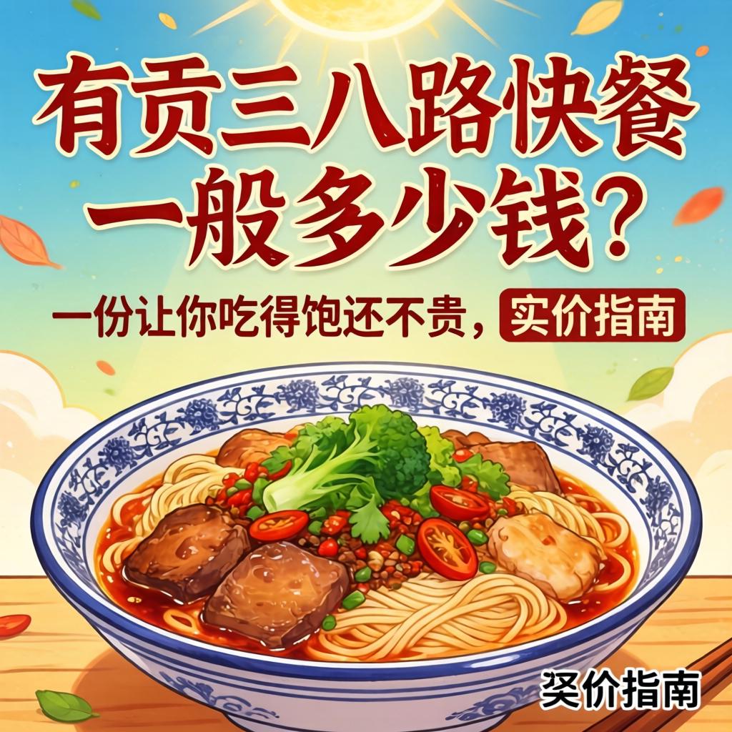 自贡三八路快餐一般多少钱?一份让你吃得饱还不贵的实价指南