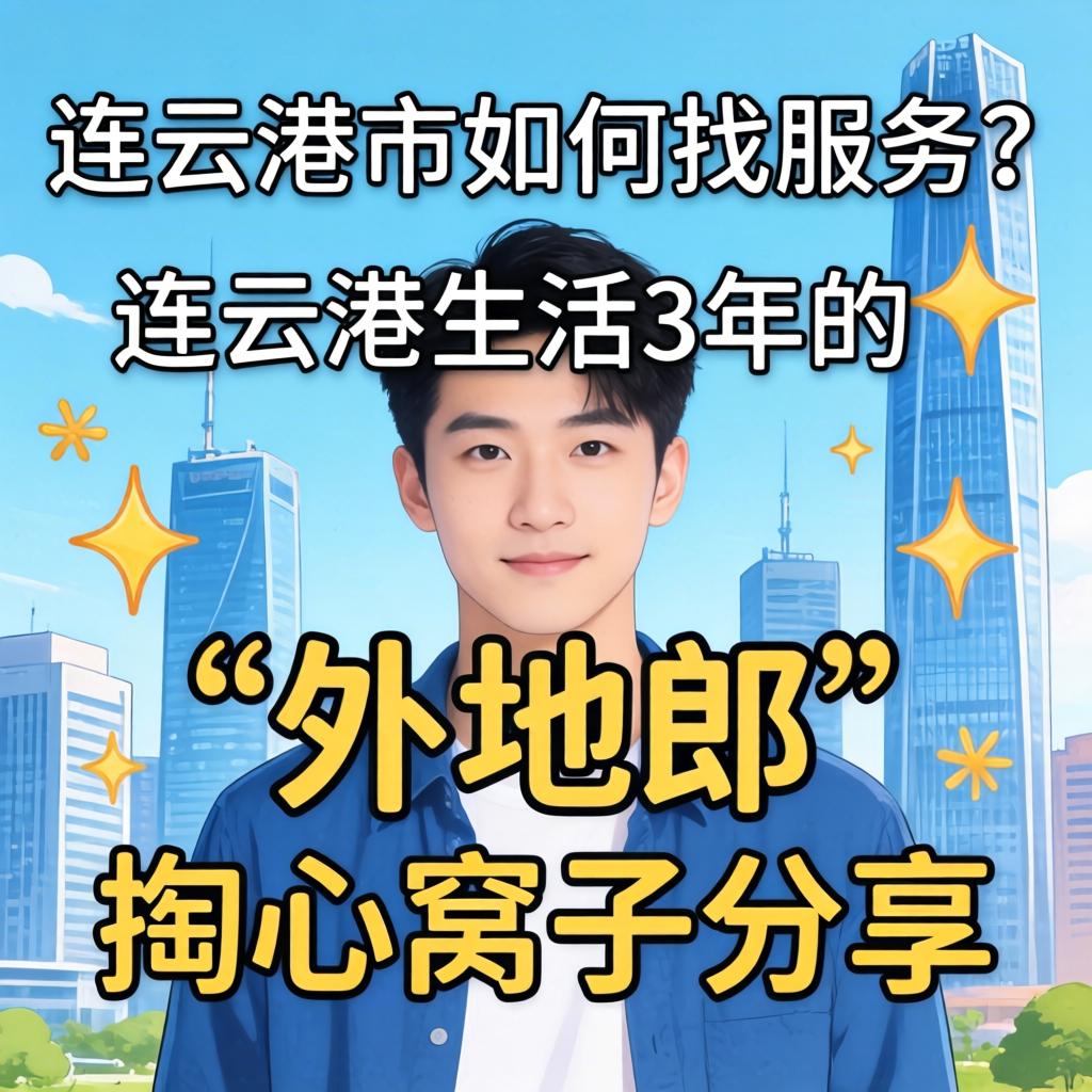连云港市如何找服务?在连云港生活3年的“外地郎”掏心窝子分享