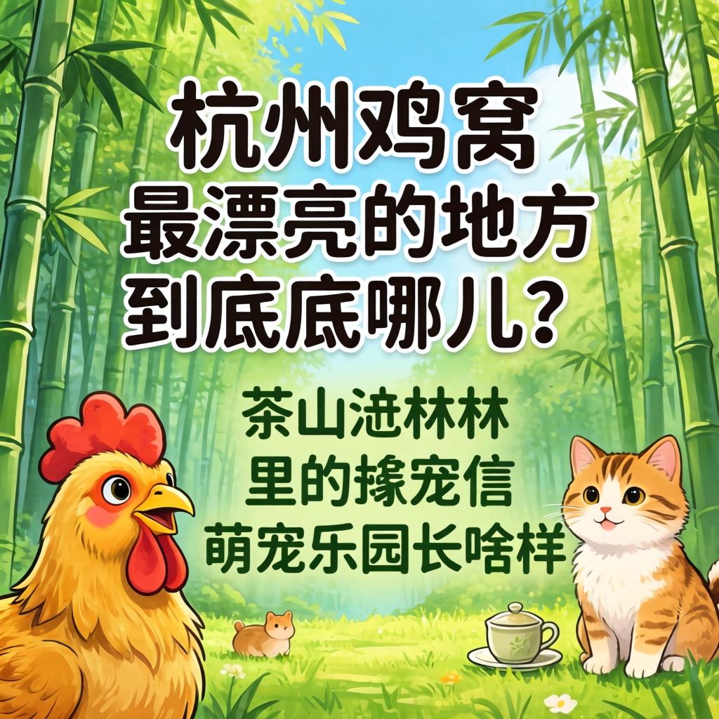 杭州的鸡窝最漂亮的地方到底在哪儿?茶山竹林里的萌宠乐园长啥样?