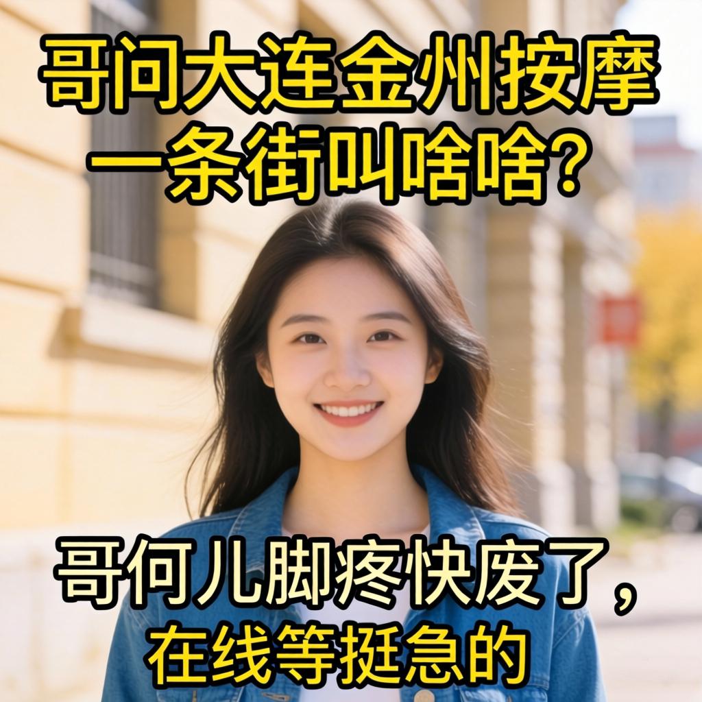 求问大连金州按摩一条街叫啥？哥们儿脚疼快废了，在线等挺急的！