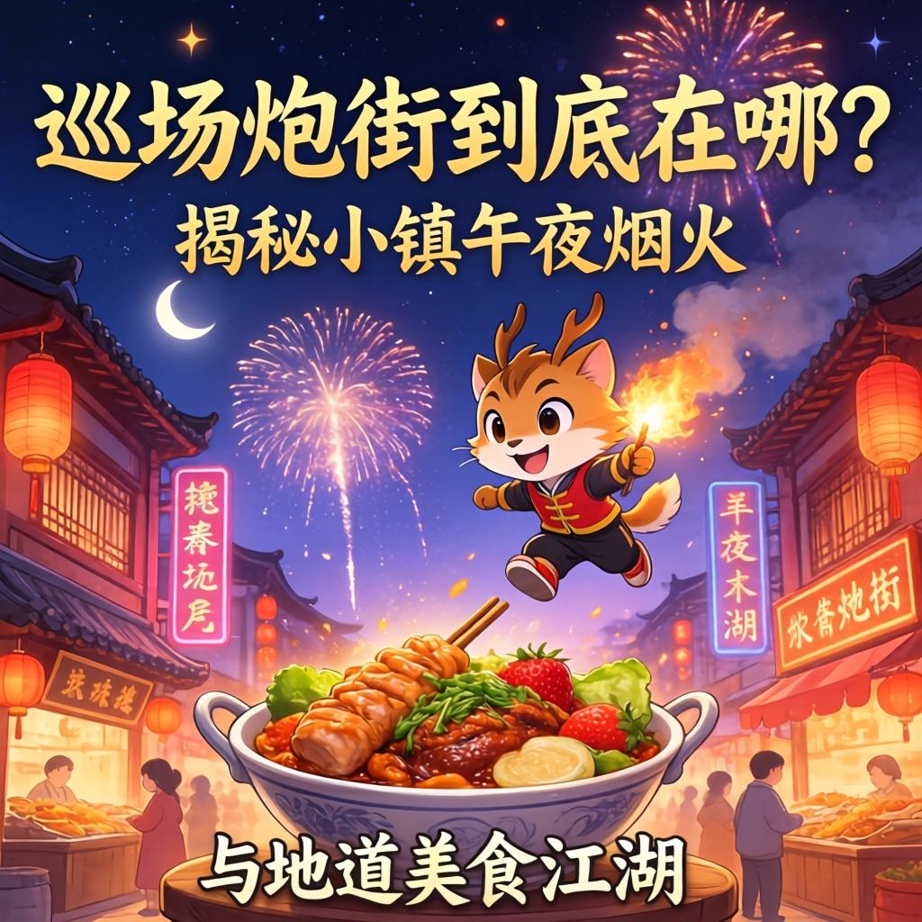 巡场炮街到底在哪？揭秘小镇午夜烟火与地道美食江湖