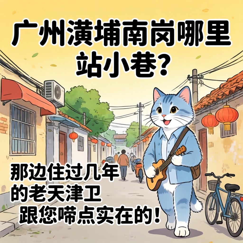 广州黄埔南岗哪里有站小巷的？在那边住过几年的老天津卫跟您唠点实在的！