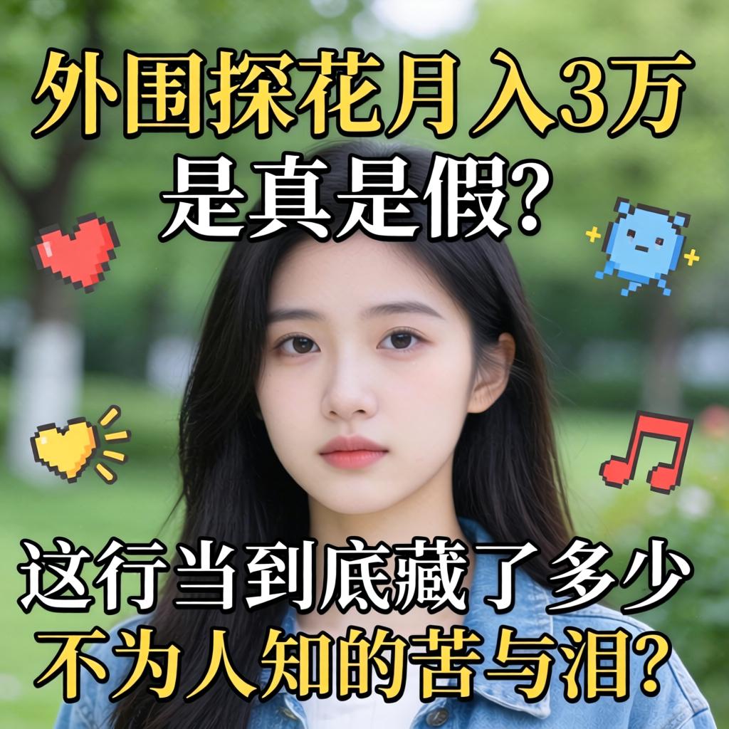 外围探花月入3万是真是假?这行当到底藏了多少不为人知的苦与泪?