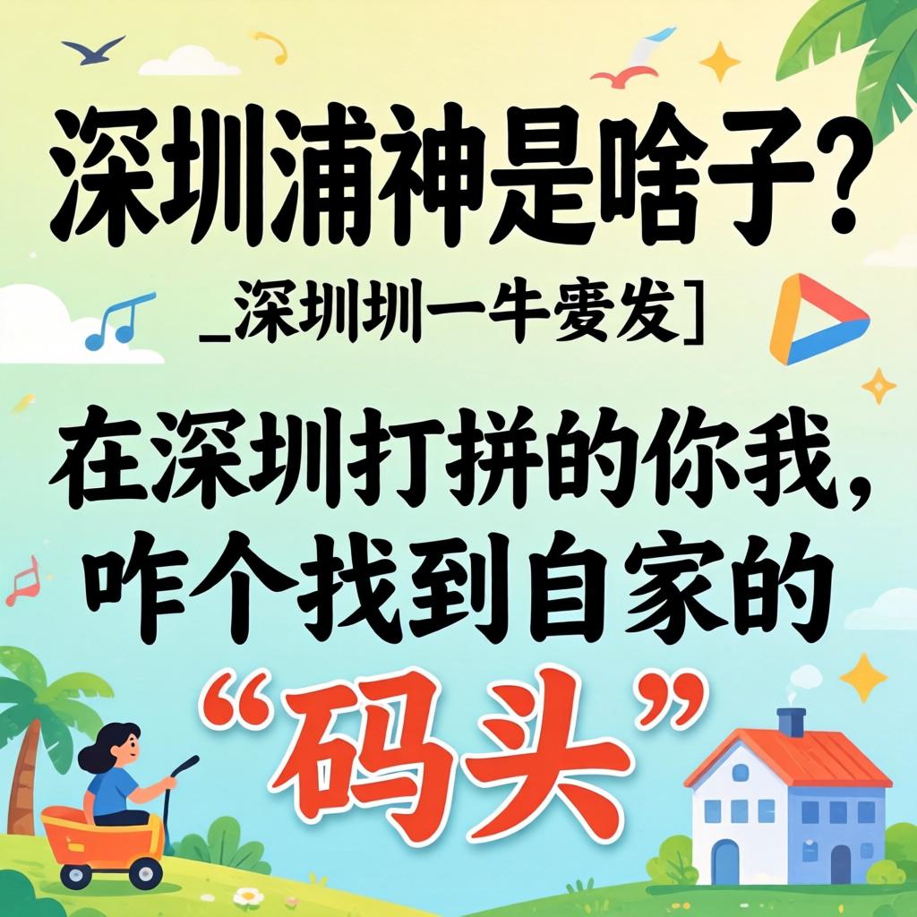 深圳浦神是啥子?_在深圳打拼的你我,咋个找到自家的“码头”