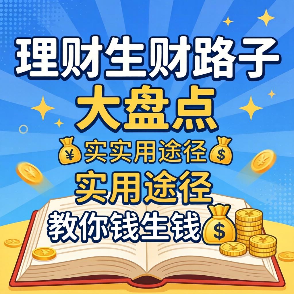理财生财路子大盘点,实用途径教你钱生钱?